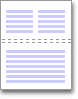 A Continuous section break starts the new section on the same page