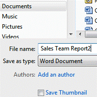 Lesson 3 Saving Documents