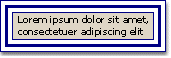 apart text from the rest of a document by adding borders