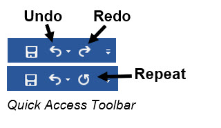 Quick Access Toolbar