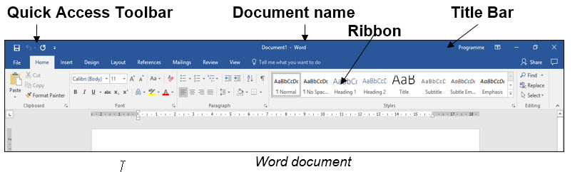 word document